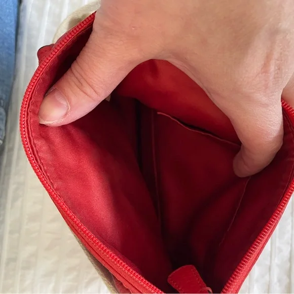 COACH - Park Leather Swingpack Crossbody in Vermillion Red - Picture 4 of 6